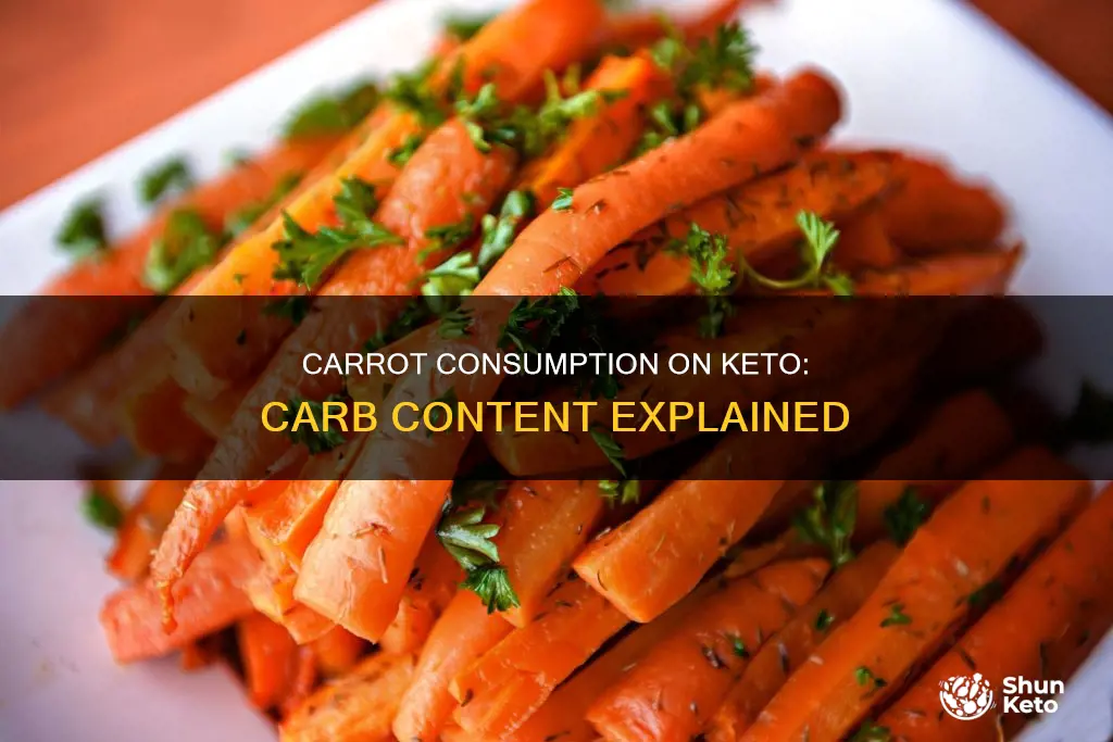 how many carbs in carrots keto