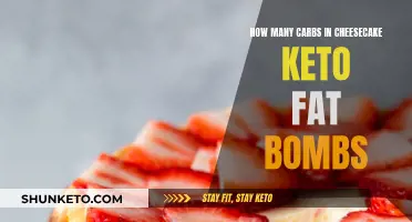 Cheesecake Keto Fat Bombs: Carb Content and Recipe Ideas