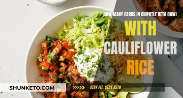 Chipotle's Keto Bowl: Cauliflower Rice's Carb Count