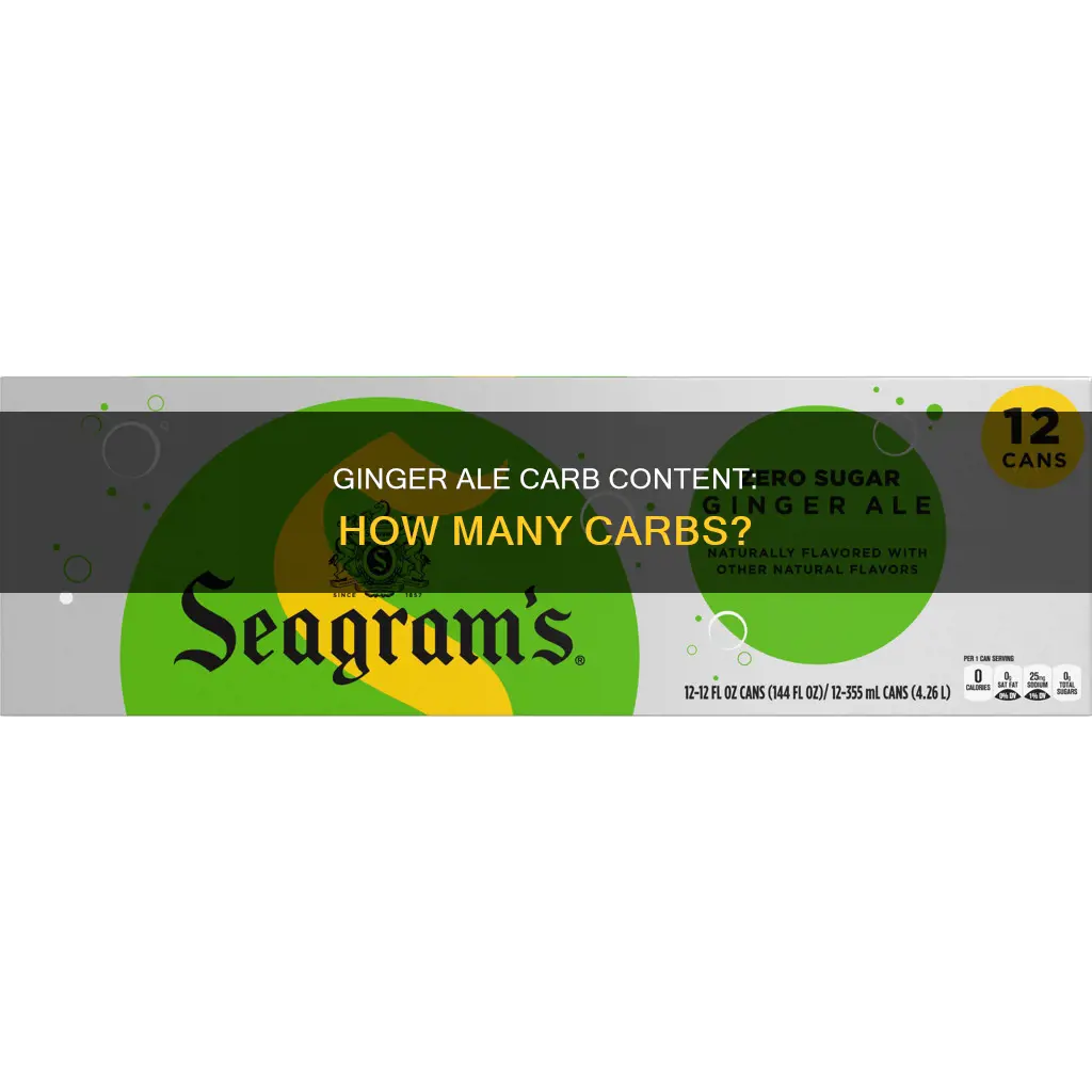 how many carbs in diet gingerale