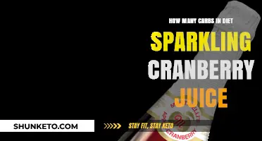 Carb-Conscious Cranberry: Sparkling Juice's Secret