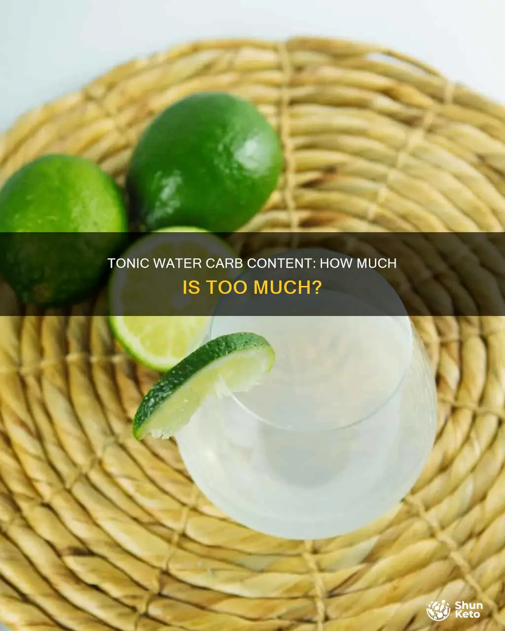 how many carbs in diet tonic