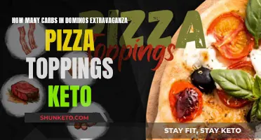 Dominos Extravaganza Pizza: Keto-Friendly Toppings and Carb Counts