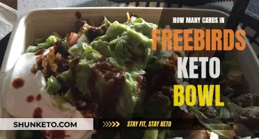 Freebirds Keto Bowl: Carb Count and Nutrition Facts