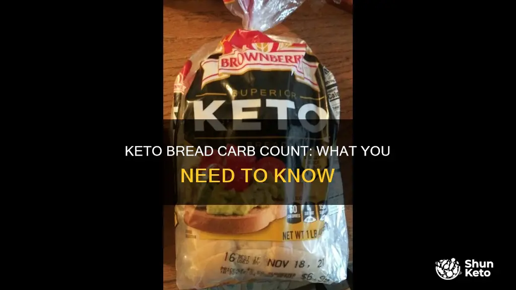 how many carbs in keto bread