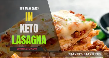 Keto Lasagna: Counting Carbs and Calories