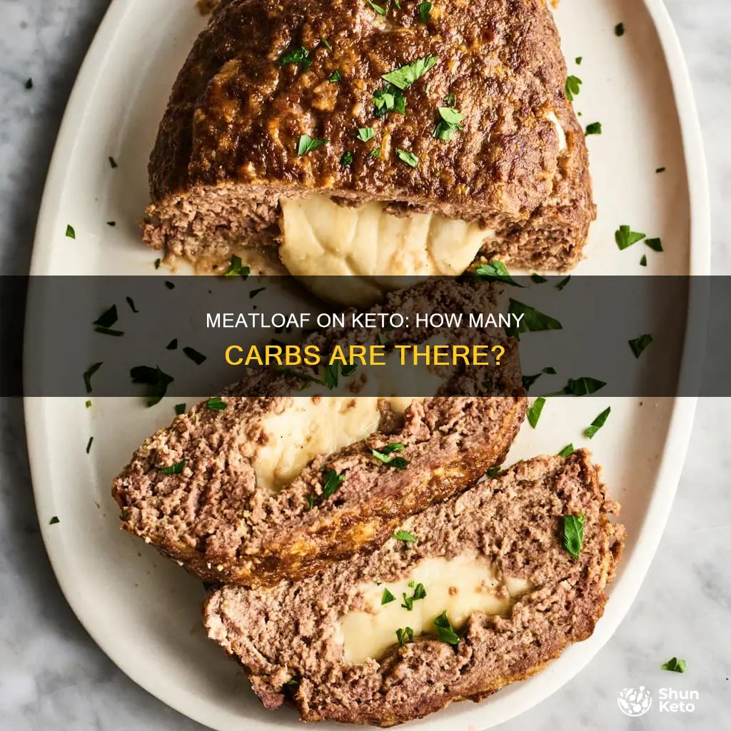 how many carbs in keto meatloaf