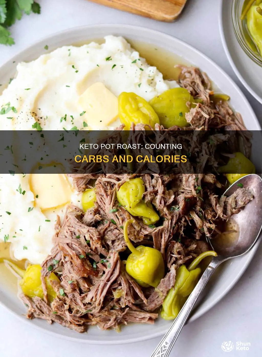 how many carbs in keto pot roast