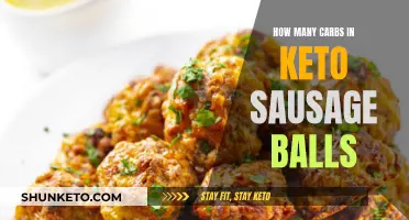 Keto Sausage Balls: Carb Content and Nutritional Facts