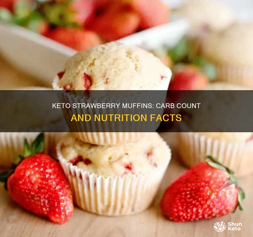 how many carbs in keto strawberry muffins