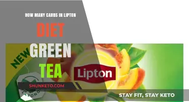 Lipton Diet Green Tea: Carb Content Explained