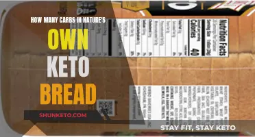 Keto Bread Carb Count: Nature's Own Loaf