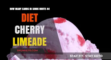 Cherry Limeade Carb Count: Sonic Route 44 Diet