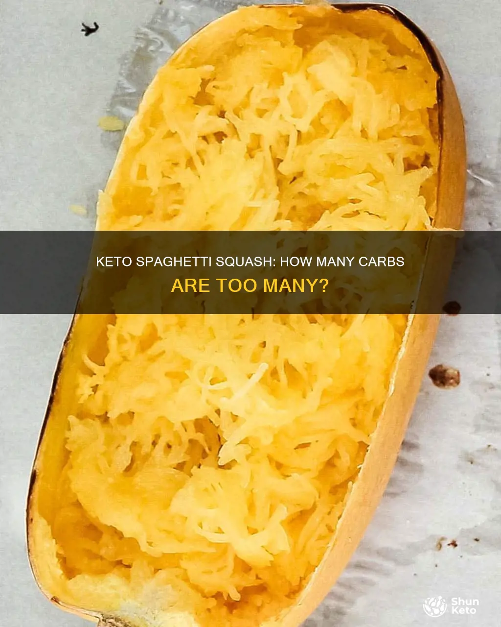 how many carbs in spaghetti squash keto