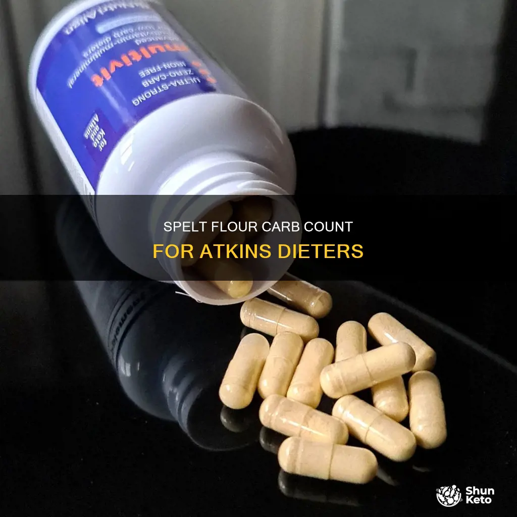 how many carbs in spelt flour figured for atkins diet