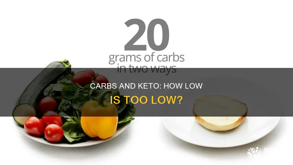 how many carbs is too low on keto