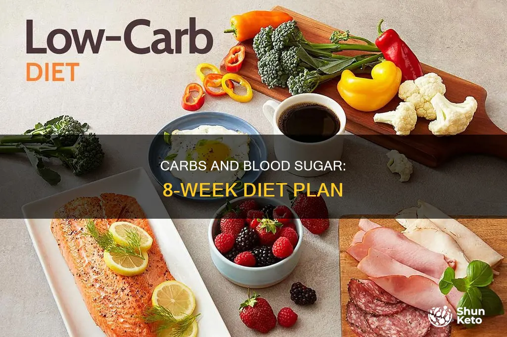 how many carbs on 8 week blood sugar diet