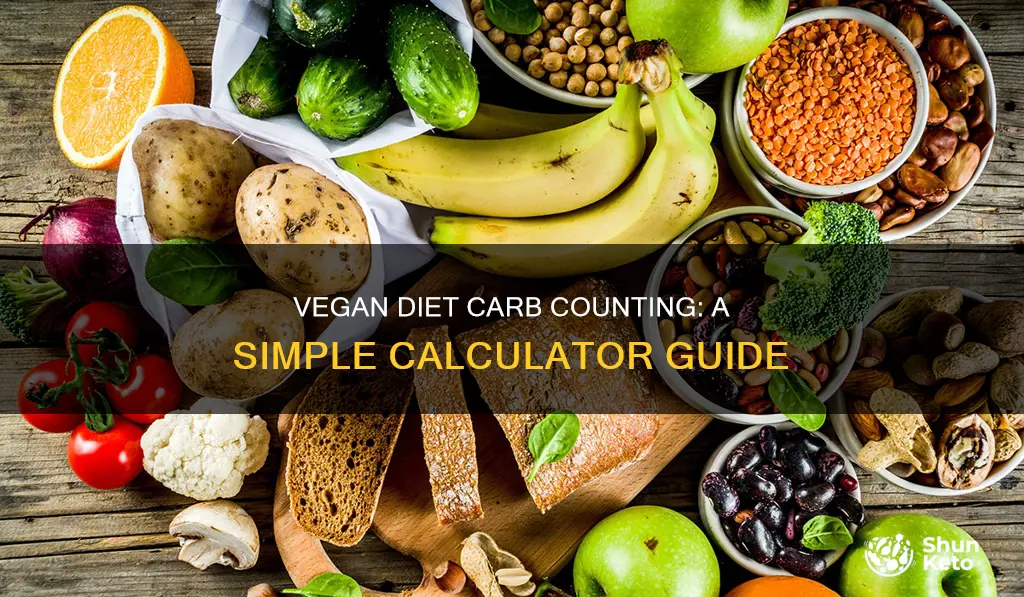 how many carbs on a vegan diet calculator