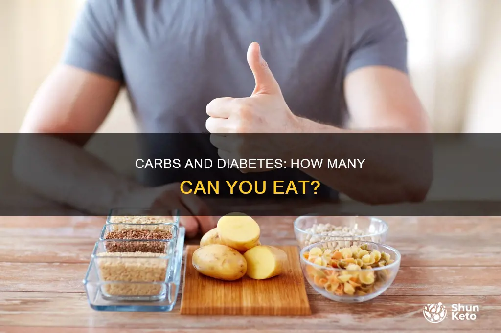 how many carbs on diabetic diet