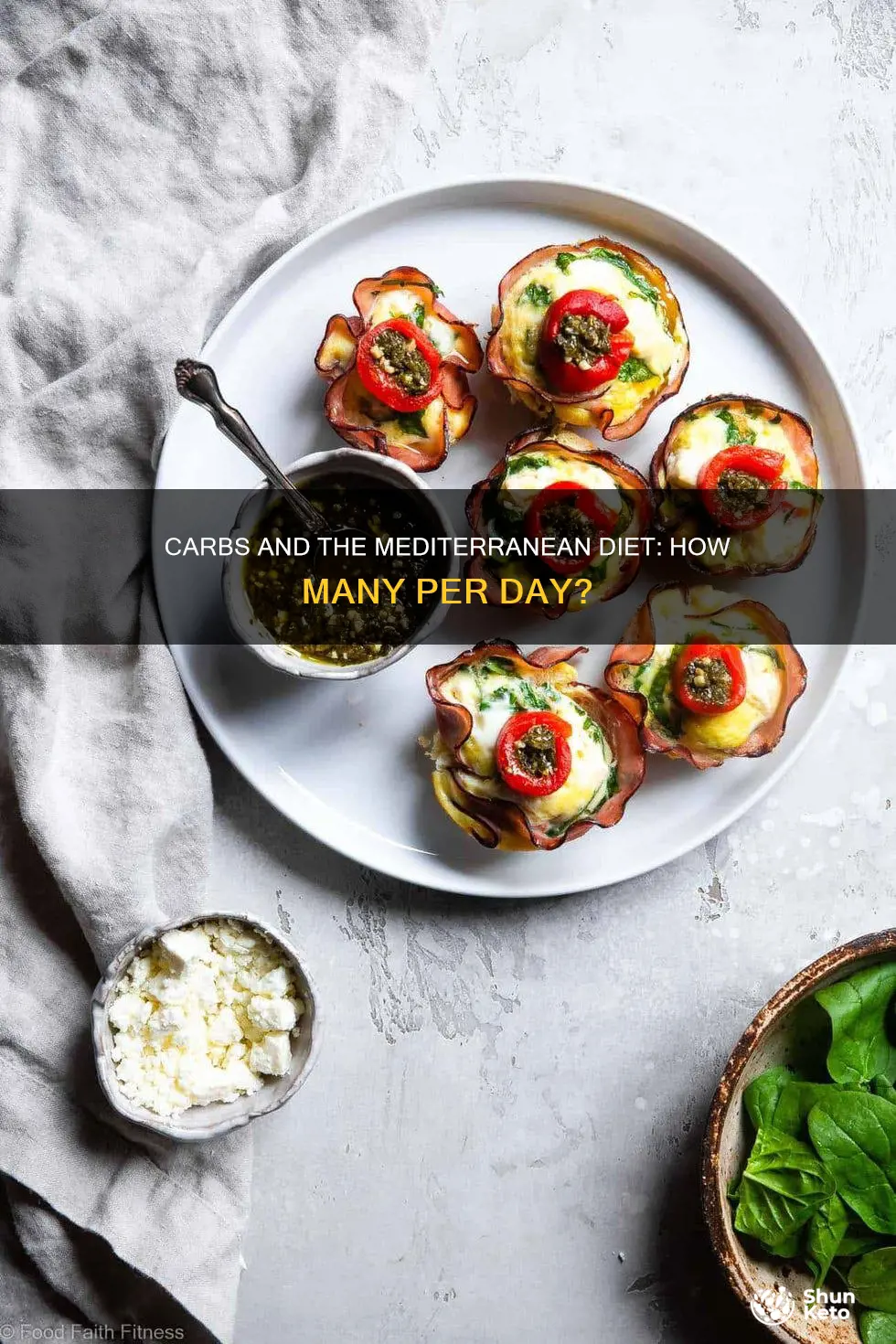 how many carbs per day on mediterranean diet