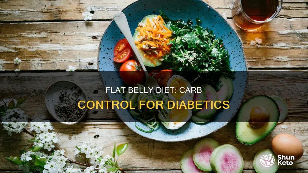 how many carbs per meal on flat belly diet diabetes