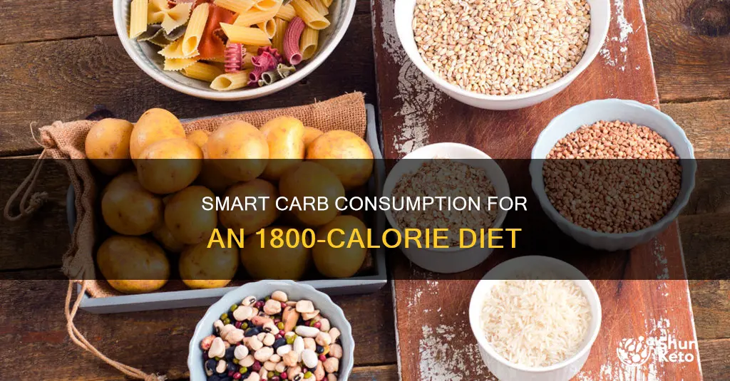 how many carbs to consume on a 1 800 diet