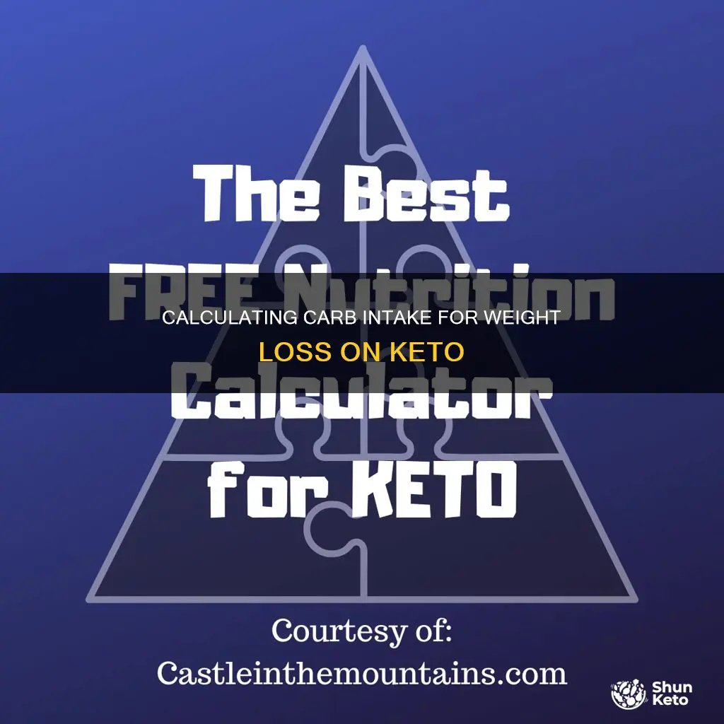 how many carbs to lose weight calculator keto