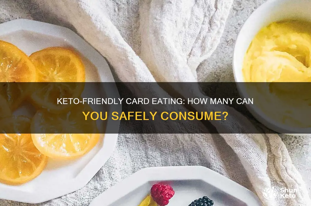 how many cards can i eat on keto