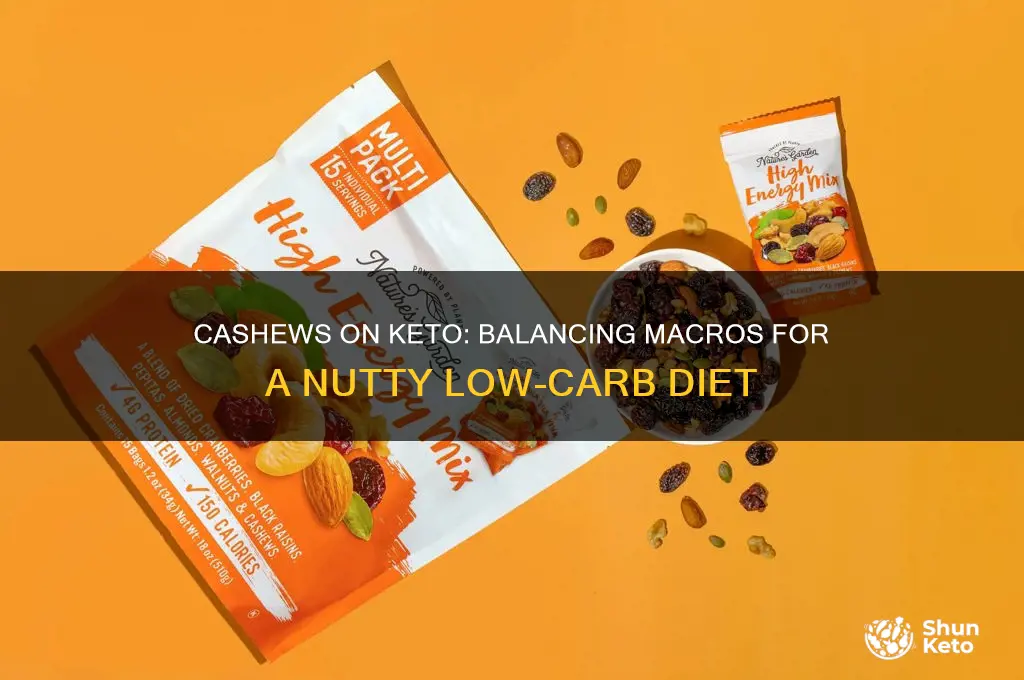 how many cashews can i eat on keto