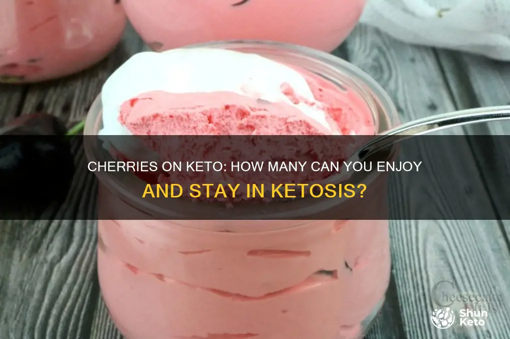 how many cherries can u eat on keto