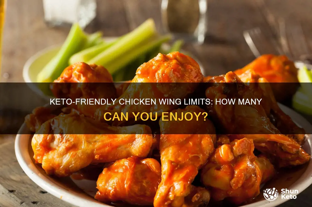 how many chicken wings can i eat on keto diet
