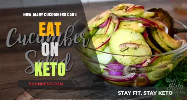 Keto-Friendly Cucumber Consumption: How Many Can You Safely Enjoy?