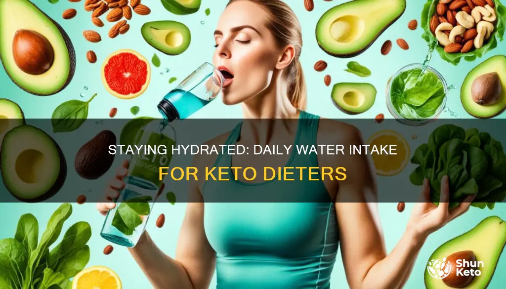 how many cups of water a day on keto