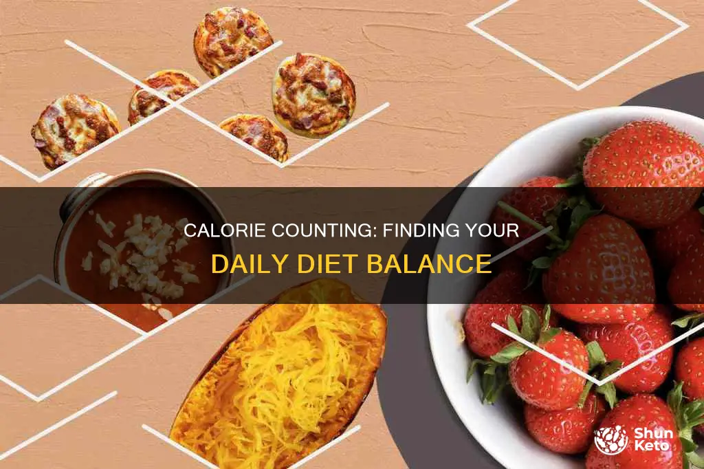 how many daily calories for diet