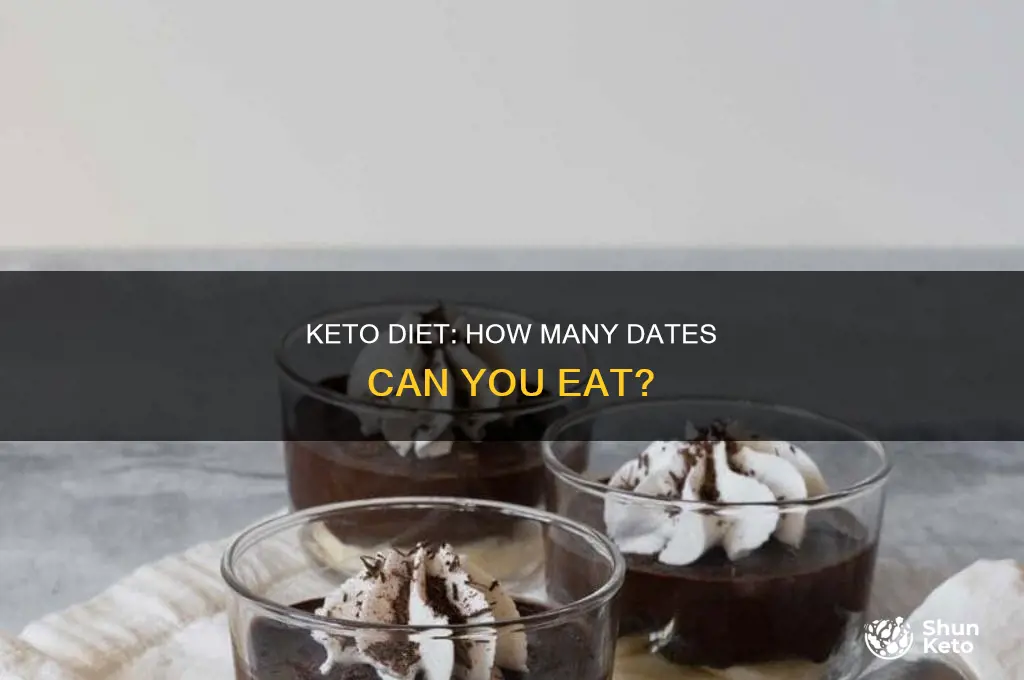 how many dates can i eat on keto
