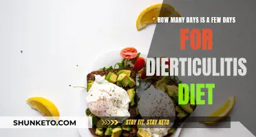 Dieting with Diverticulitis: How Many Days is "A Few"?