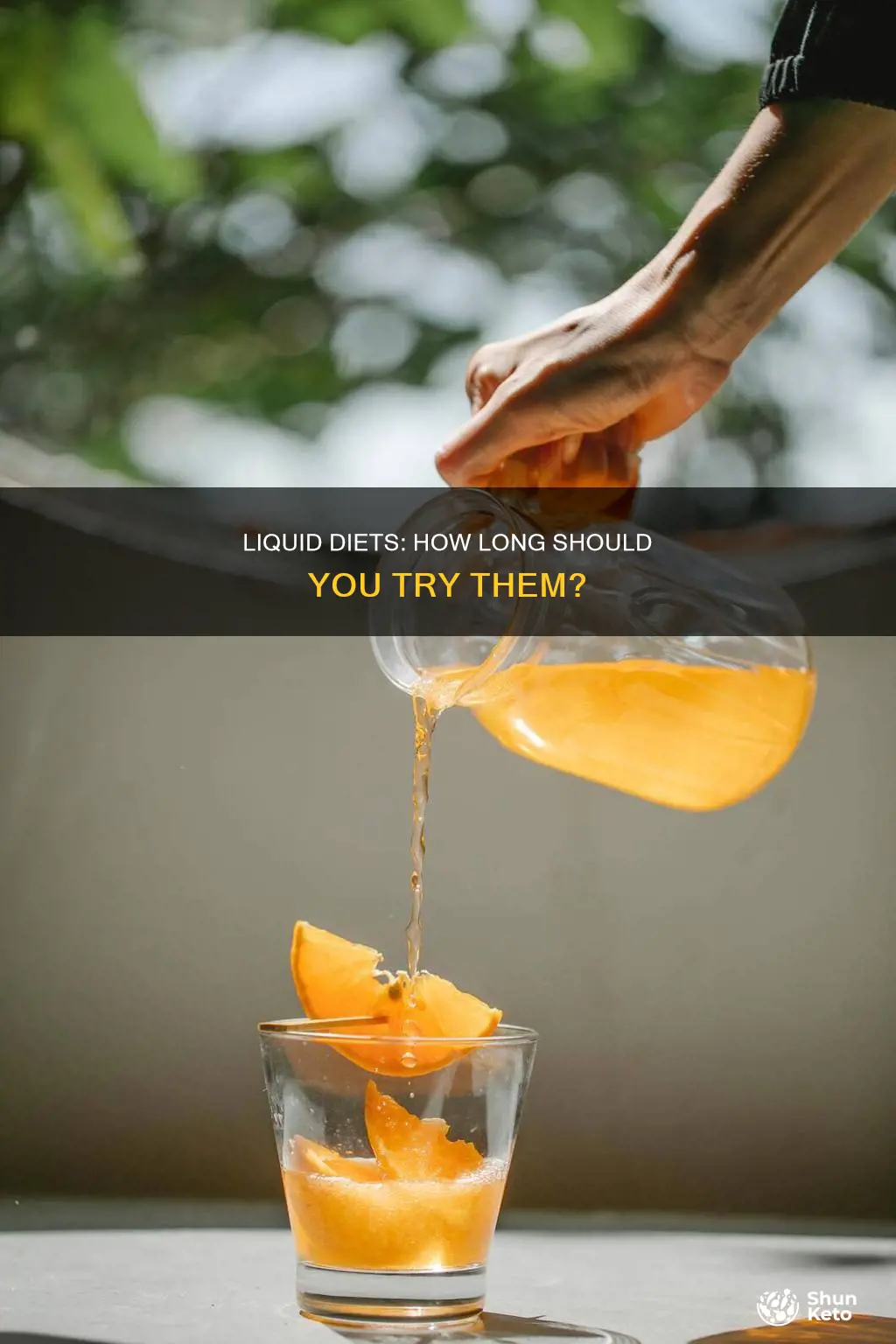 how many days liquid diet