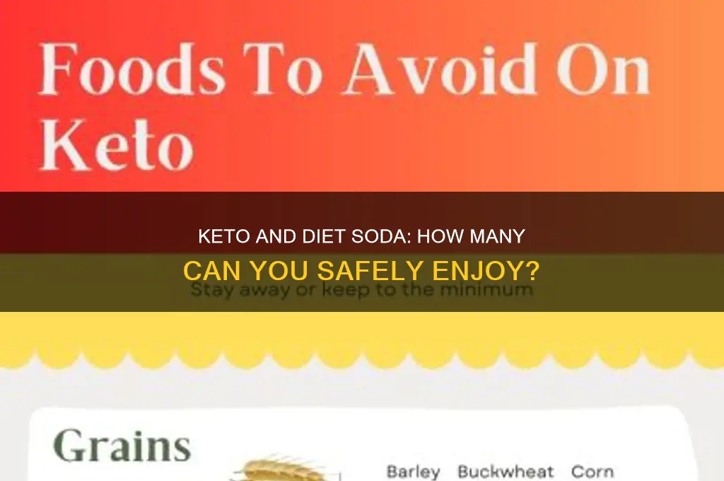 how many diet sodas am i allowed during keto