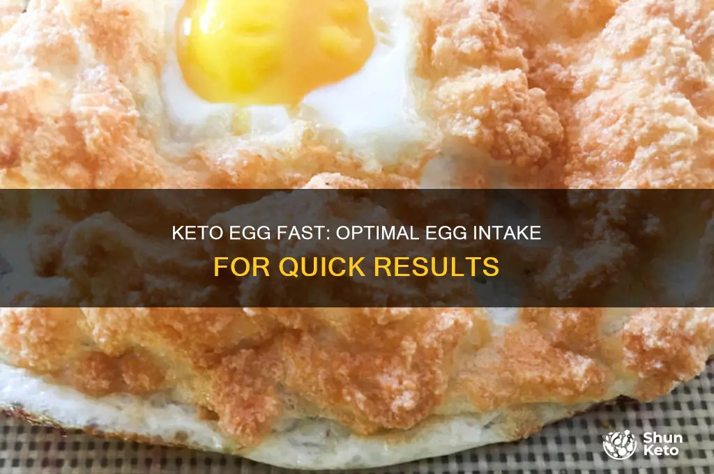 how many eggs can i eat on keto egg fast