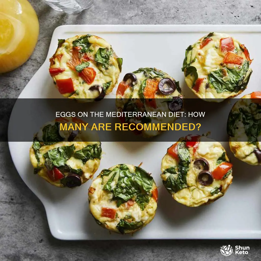 how many eggs on mediterranean diet