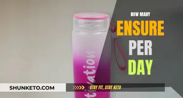 Ensure Consumption: How Many Servings Should You Have Daily?