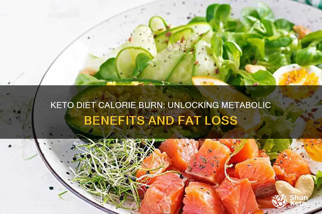 how many extra calores does eating keto burn