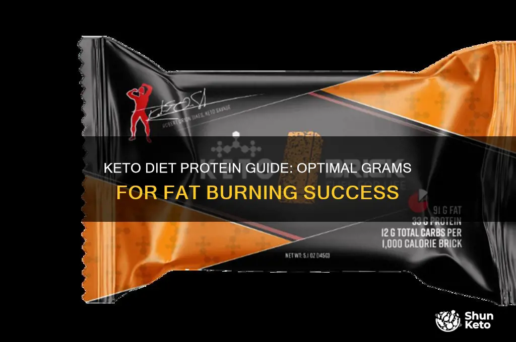 how many g of protein in keto diet