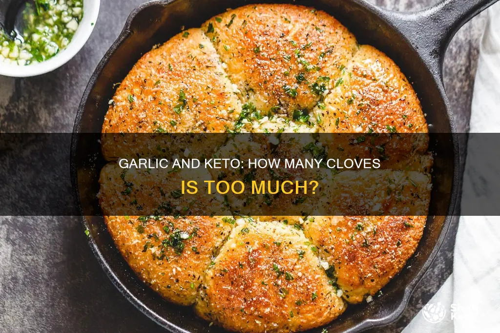 how many garlic cloves will kick me out of keto