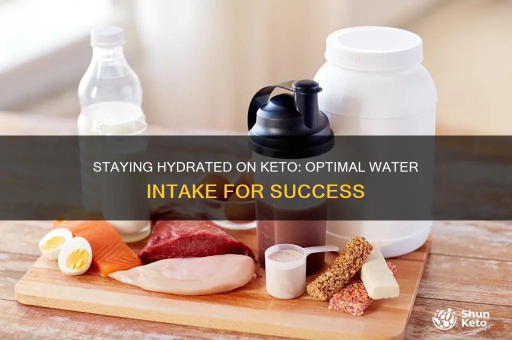 how many glasses of water to drinkon keto diet