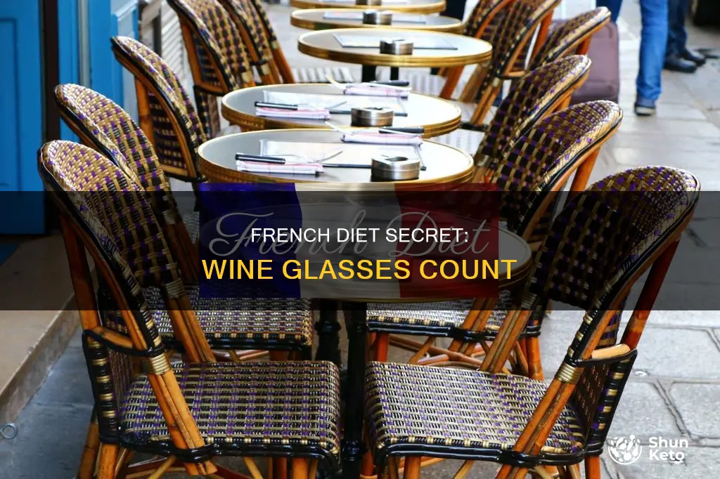 how many glasses of wine a day french diet