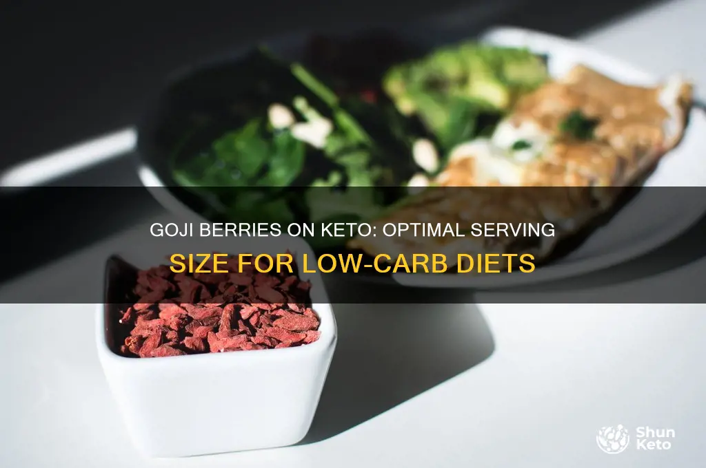 how many goji berries to eat on keto