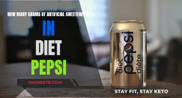 Artificial Sweetener in Diet Pepsi: How Much?