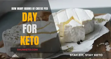 Cheese and Keto: How Many Grams to Eat Daily?