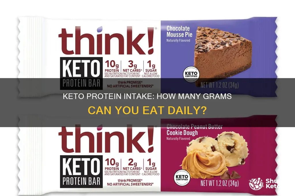 how many grams of protein can i eat on keto